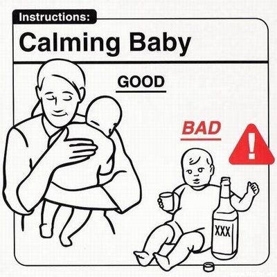 Acalmando o bebê