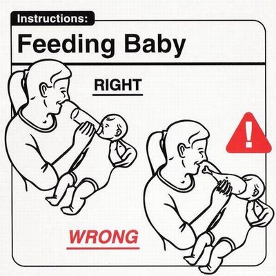 Alimentando o bebê
