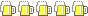 Cinco cervas